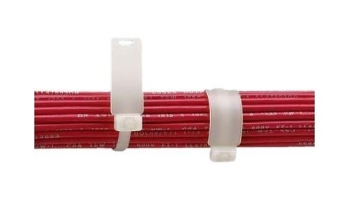 PANDUIT Кабельная стяжка Sta-Strap, разъемная стандартная, 4.6 мм х 378 мм (ШхД), с площадкой (обертка/флажок) для маркера 11.2 х 24.4 мм, максимальный диаметр кабельного жгута 102 мм, нейлон 6.6, цвет натуральный (500 шт.)