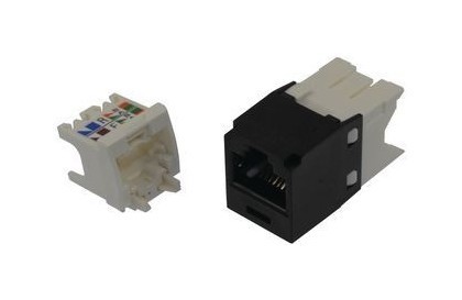 PANDUIT Модуль Mini-Com® RJ45 TX6 PLUS, UTP Т568A/B Enhanced (черный)