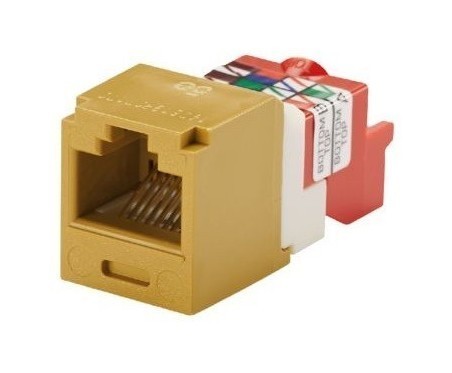 PANDUIT Модуль Mini-Com® RJ45 TX5e, UTP Т568A/B (зеленый)