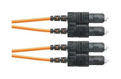 PANDUIT Волоконно-оптический патч-корд SC-SC, многомодовый 62.5/125 (OM1), duplex, 3 мм, LSZH, 1 м