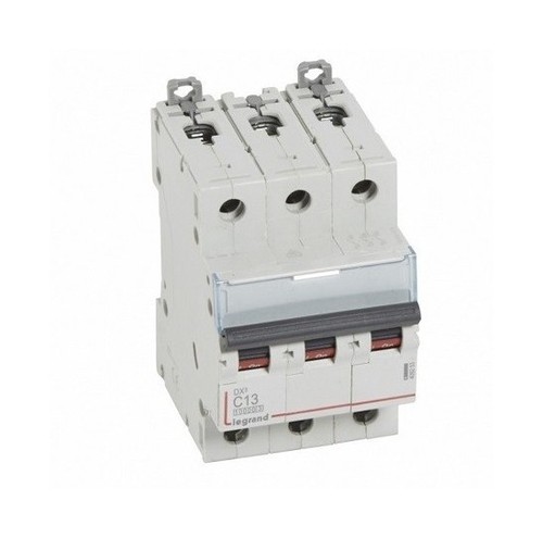 LEGRAND Автоматический выключатель, серия DX3, С13A, 25кА, 3-полюсный