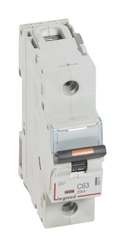 LEGRAND Автоматический выключатель, серия DX3, C63A, 25кА, 1-полюсный