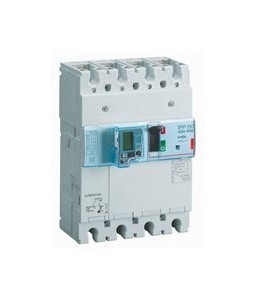 LEGRAND Автоматический выключатель с электронным расцепителем, измерительным блоком и дифференциальной защитой, серия DPX3 250, 40A, 36kA, 4-полюсный