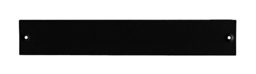 ZPAS Боковая панель для цоколя, длина 400 mm, металлическая, цвет черный (RAL 9005) (1982-3/5)
