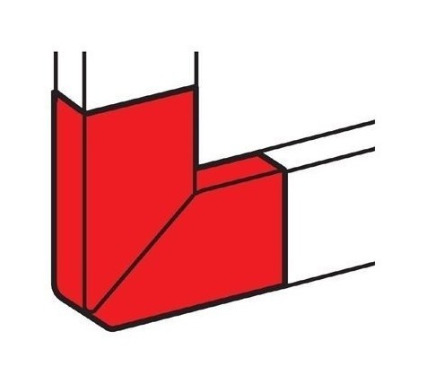 LEGRAND Плоский угол 24x14 мм METRA