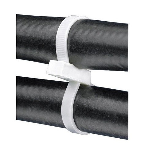 PANDUIT Кабельная стяжка Pan-Ty® для двух петель, 4.8 х 376 мм (ШхД), стандартное сечение, нейлон 6.6, цвет натуральный (100 шт.)