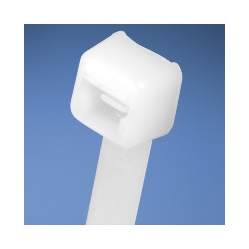 PANDUIT Неоткрывающаяся кабельная стяжка Pan-Ty® 3.7х246 мм (ШхД), средняя, нейлон 6.6, диаметр кабельного жгута 1.5-64 мм, цвет натуральный (1000 шт.)