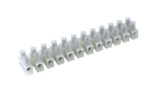 DKC / ДКС Клеммные колодки из полиамида 6.6, 12 полюсов, от -20°C до110°C, 450В, 57A, для сечения провода 10мм2