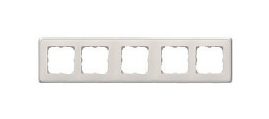 LEGRAND Рамка 5 постов, песочная, Cariva