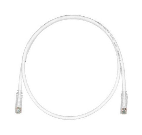 PANDUIT Патч-корд с модульными разъёмами RJ-45 TX6A™ 10Gig™ на обоих концах, UTP, Cat. 6A, 24 AWG, LSZH, 1 м, белый