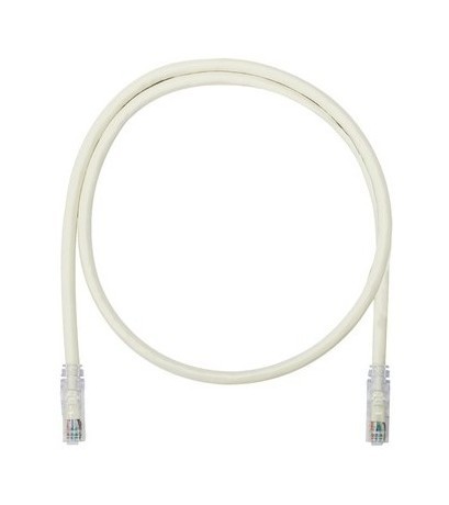 PANDUIT Патч-корд TX6A 10Gig UTP, Cat.6A, с модульными разъемами TX6A™ 10Gig™ на обоих концах, 24 AWG, 2 м, белый