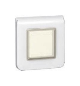 LEGRAND 78880 Декоративная рамка M45, 2М, антибактериальная, IP44, белая, Mosaic