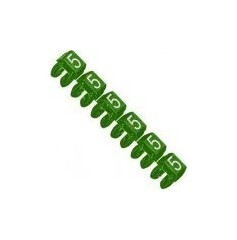 LEGRAND Маркер CAB3 "5" 0.5-1.5мм2 зеленый (цена за 1 шт.)