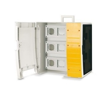 DKC / ДКС MBOX3 Корпус на 39 модулей и 9 постов с основанием 70х87 мм.