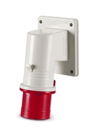 DKC / ДКС Вилка панельная с наклоном IP44 32А 3P+N+E 400В
