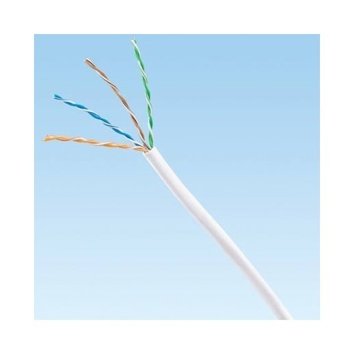 PANDUIT (PUC5504IG-A) (305 м) Кабель витая пара, неэкранированная U/UTP, категория 5e, 4 пары (24 AWG), одножильный (solid), FR PVC, -20°C - +75°C, серый