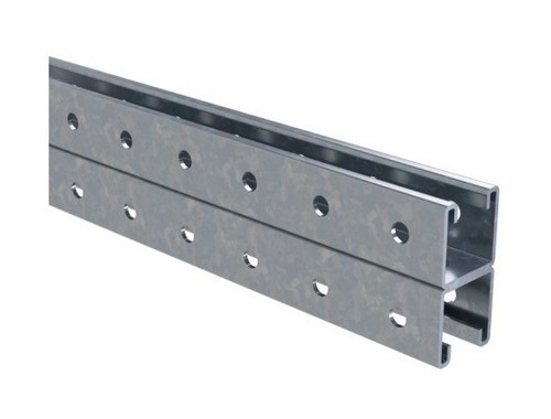 DKC / ДКС Двойной С-образный профиль 41x41, L1700, толщ.2,5 мм, AISI 304