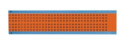 BRADY WM-67-99-OR кабельные маркеры