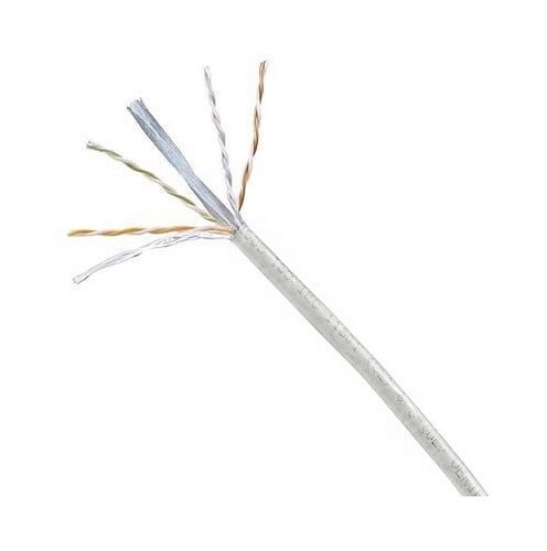 PANDUIT (305 м) Кабель витая пара, неэкранированная U/UTP, категория 6, 4 пары (23 AWG), одножильный (solid), с разделителем, LSZH IEC 60332-1 (нг-HFLTx), -20°C - +60°C, белый (Заменён на PUL6004WH-FE)