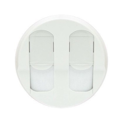 LEGRAND Лицевая панель для розеток RJ 45, белая, Celiane