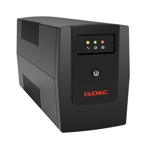 DKC / ДКС Линейно-интерактивный ИБП, Info, 600VA/360W, 2xSchuko, 1x7Aч