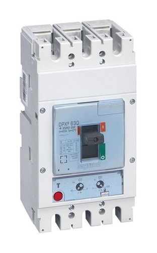 LEGRAND Автоматический выключатель с термомагнитным расцепителем, серия DPX3 630, 400A, 36kA, 3-полюсный