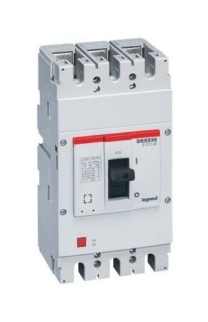 LEGRAND Автоматический выключатель с термомагнитным расцепителем, серия DRX630, 400A, 36кА, 3-полюсный
