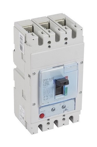 LEGRAND Автоматический выключатель с термомагнитным расцепителем, серия DPX3 630, 500A, 50kA, 3-полюсный