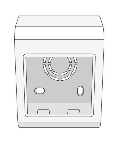 DKC / ДКС In-liner Classic PDD Коробка монтажная для ЭУИ, 2М, пластик, цвет белый, VIVA