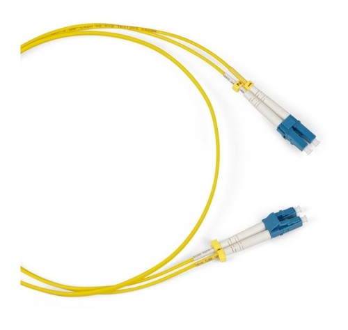 Hyperline Патч-корд волоконно-оптический (шнур) SM 9/125 (OS2), LC/APC-LC/UPC, 2.0 мм, duplex, LSZH, 2 м