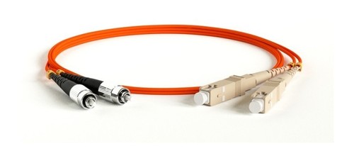 Hyperline Патч-корд волоконно-оптический (шнур) MM 50/125, FC-SC, 2.0 мм, duplex, LSZH, 5 м