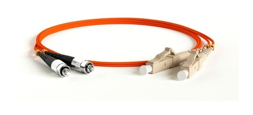 Hyperline Патч-корд волоконно-оптический (шнур) MM 50/125, FC-LC, 2.0 мм, duplex, LSZH, 1 м