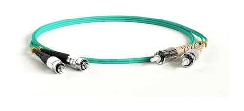 Hyperline Патч-корд волоконно-оптический (шнур) MM 50/125(OM3), FC-ST, duplex, LSZH, 5 м