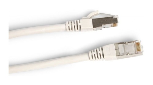 Hyperline (PC-LPM-STP-RJ45-C6-25F-WH) Патч-корд F/UTP, экранированный, Cat.6 (100% Fluke Component Tested), 7.6 м, белый