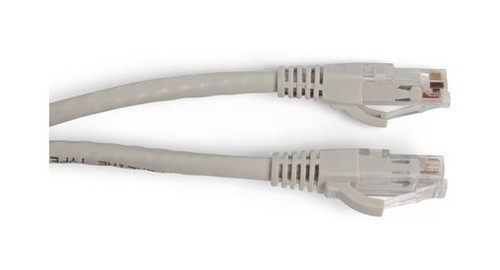Hyperline (PC-LPM-UTP-RJ45-C6A-7F-GY) Патч-корд UTP, Cat.6a (100% Fluke Component Tested), 10G, PVC, 2 м, серый