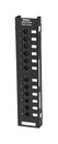 PANDUIT Настенная патч-панель Cat.5e DP5e 110, 12 портов, Т568A/B, (монтируется на кронштейн WB89D)