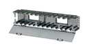 PANDUIT Горизонтальный кабельный организатор с крышкой, 19", 2U, 88 x 483 x 95 мм