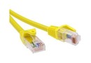 DKC / ДКС Патч-корд неэкранированный CAT5E U/UTP 4х2, LSZH, желтый, 1.5м