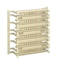 PANDUIT 432-парное основание высокой плотности (108 портов) GP6 - с ножками