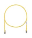 PANDUIT Патч-корд TX5e UTP, Cat.5e, с модульными разъёмами PAN-PLUG™ на обоих концах, 24 AWG, 6 м, желтый