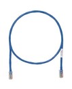 PANDUIT Патч-корд TX5e UTP, Cat.5e, с модульными разъёмами PAN-PLUG™ на обоих концах, 24 AWG, 7 м, синий