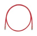 PANDUIT Патч-корд TX6 PLUS UTP, Cat.6, с модульными разъёмами TX6™ PLUS на обоих концах, 24 AWG, 0.5 м, красный