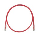 PANDUIT Патч-корд TX6 PLUS UTP, Cat.6, с модульными разъёмами TX6™ PLUS на обоих концах, 24 AWG, 8 м, красный