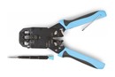 Hyperline Инструмент обжимной для RJ-45, RJ-12, RJ-11 (8P8C, 6P6C, 6P4C, 4P4C), профессиональный
