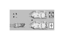 Krone Комплект сборочный для штекера 2/2x2 пол., с маркировкой