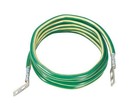 PANDUIT Кабель заземления для Telecom-оборудования, 6 AWG, оконцован клеммами, 2.44м