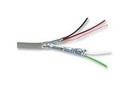 Belden Кабель промышленный, экранированный U/FTP, 2 пары (22 AWG), многожильный (stranded), индивидуальный экран Beldfoil® (100%), дренажный провод, PVC, -20°C - +75°C, хром