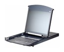 ATEN Переключатель, электрон., KVM, 1 local user USB/VGA/DVI-D консоль LCD 19"+32 IP user =>16 cpu (PS2/USB/Sun+VGA)/RS232, без модулей, 1920x1200 60Hz (50м/IP), 1U 19", исп.спец.модули и UTP, OSD, не каскад.