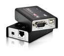 ATEN Удлинитель, SVGA+KBD+MOUSE USB, 100 метр., HD-DB15+USB A-тип/USB B-тип, Female, без шнуров, Б.П. 220> 5V, (макс.разрешение 1920х1200 60Hz (30m);1280х1024 60Hz (100m);DDC2B)