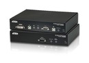 ATEN Удлинитель, KVM USB, DVI-D+AUDIO+RS232, 600 метр., 1xОптич.волокно одномод.1310/1550нм, DVI-D+2xMINIJACK+DB9+LС+2xUSB А-Тип+2xUSB B-Тип, F, без шнуров, 2xБП 220> 5.3V, (до 1920x1200 60Hz;HDTV 720p/1080p;HDCP)